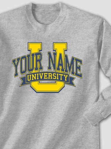Classic University : Printed Long Sleeves
