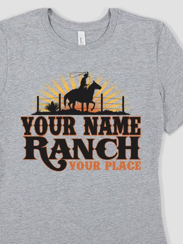 Ranch : Premium Ladies T-Shirts