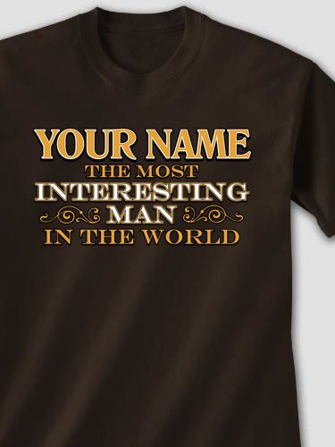 Interesting Man : Printed T-Shirts
