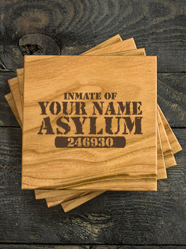 Asylum : Coasters - Engraved