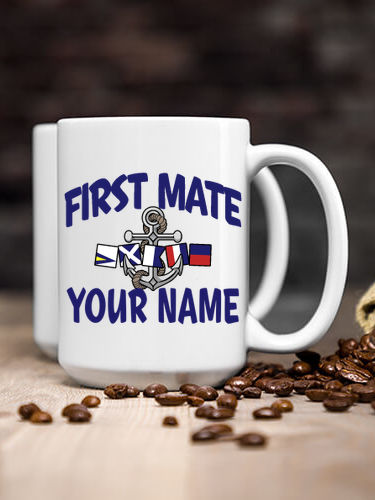 First Mate : Ceramic Coffee Mugs