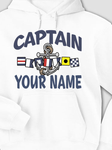 Captain : Printed Hoodies