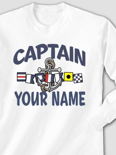 Captain : Printed Long Sleeves