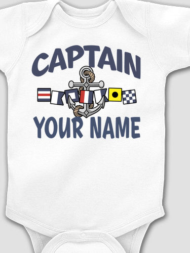 Captain : Printed Baby Bodysuits