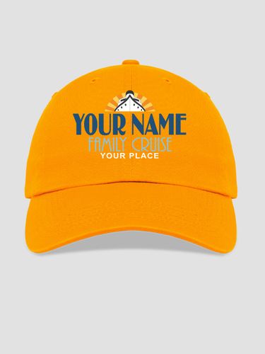 Family Cruise : Embroidered Baseball Hats