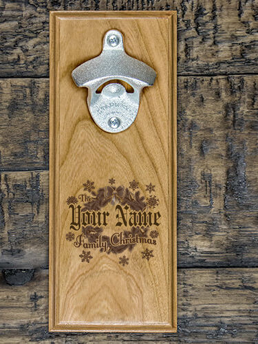Family Christmas : Bottle Openers - Engraved
