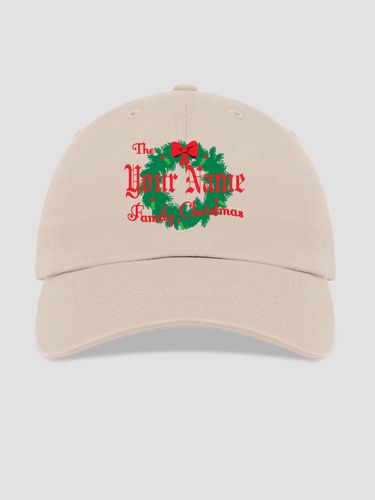 Family Christmas : Embroidered Baseball Hats