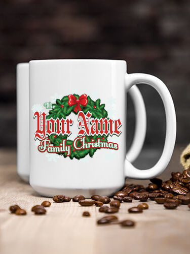 Family Christmas : Ceramic Coffee Mugs
