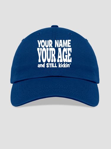 Still Kicking : Embroidered Baseball Hats