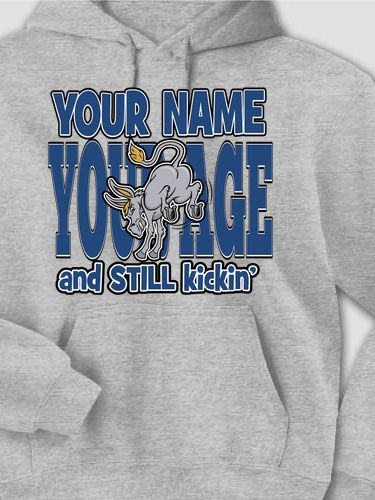 Still Kicking : Printed Hoodies