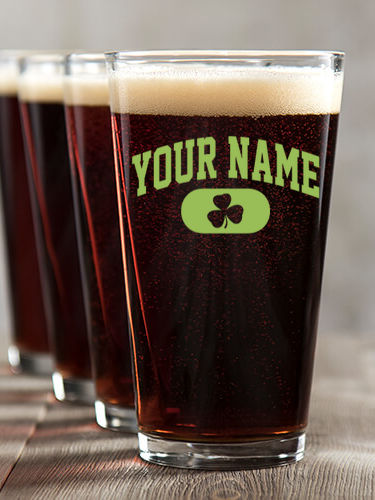 Irish Varsity : Pint Glasses - Color Printed