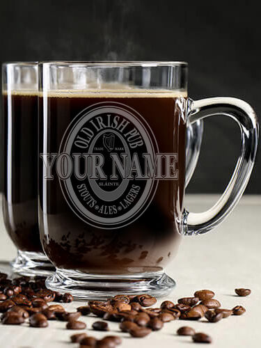 Old Irish Pub : Coffee Mugs - Engraved