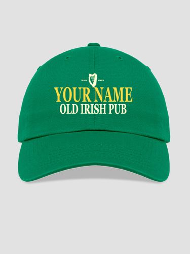 Old Irish Pub : Embroidered Baseball Hats
