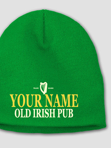 Old Irish Pub : Embroidered Beanies