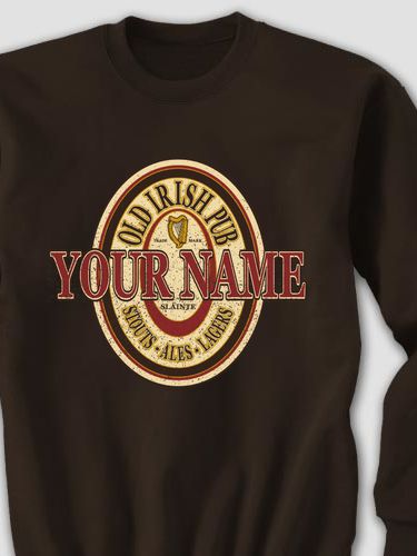 Old Irish Pub : Printed Sweatshirts