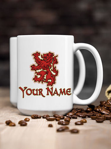 Scottish Lion : Ceramic Coffee Mugs