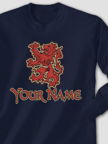 Scottish Lion : Printed Long Sleeves