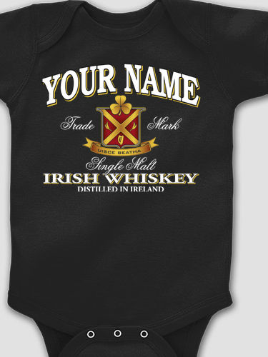 Irish Whiskey : Printed Baby Bodysuits