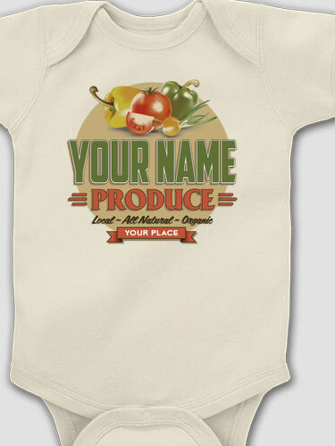 Produce : Printed Baby Bodysuits