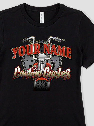 Custom Cycles : Premium Ladies T-Shirts