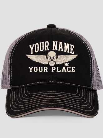 Motorcycle Club : Embroidered Trucker Hats
