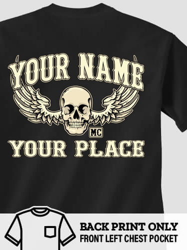 Motorcycle Club : Printed Pocket T-Shirts