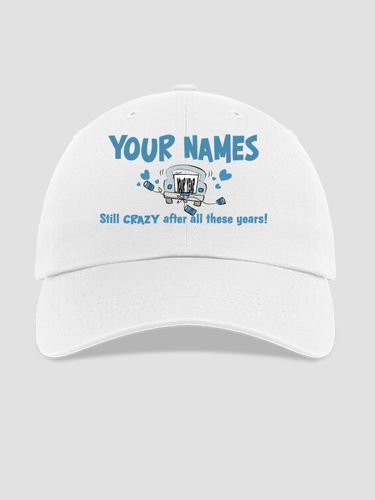 Crazy Anniversary : Embroidered Baseball Hats