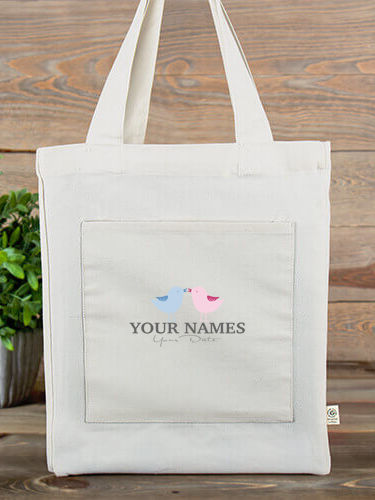 Love Birds : Canvas Totes