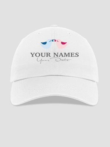 Love Birds : Embroidered Baseball Hats