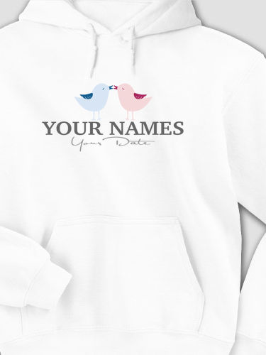 Love Birds : Printed Hoodies