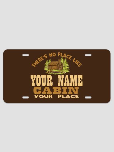 Cabin : License Plates