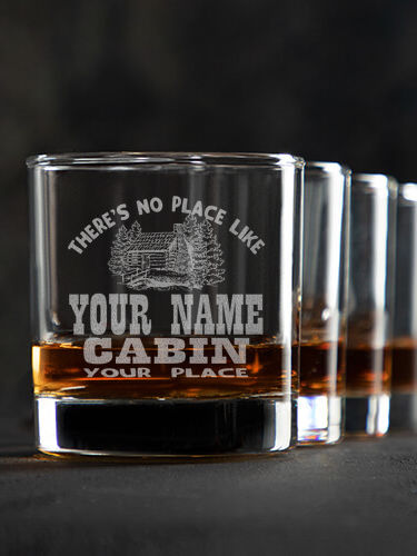 Cabin : Rocks Glasses - Engraved