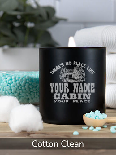 Cabin : 11oz. Engraved Scented Candles