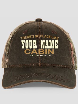 Cabin : Embroidered 2-Tone Camo Hats