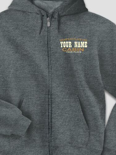 Cabin : Embroidered Zip Hoodies
