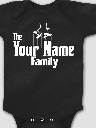 The Family : Printed Baby Bodysuits