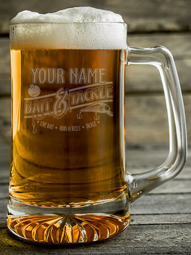Classic Bait and Tackle : Beer Mugs - Engraved