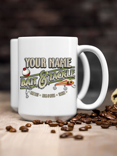 Classic Bait and Tackle : Ceramic Coffee Mugs