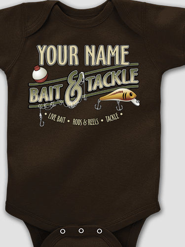 Classic Bait and Tackle : Printed Baby Bodysuits