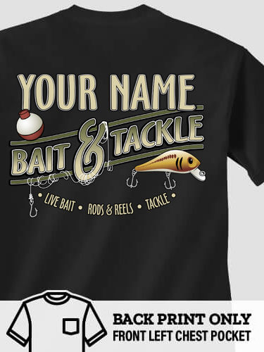 Classic Bait and Tackle : Printed Pocket T-Shirts