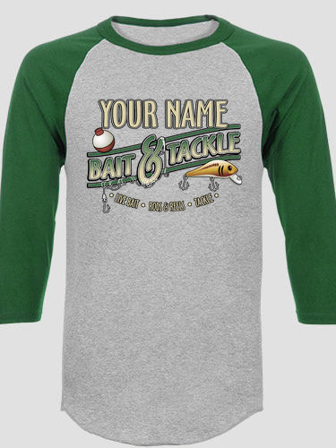 Classic Bait and Tackle : Printed Raglan Shirts