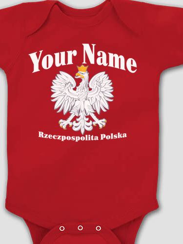 Polish Eagle : Printed Baby Bodysuits