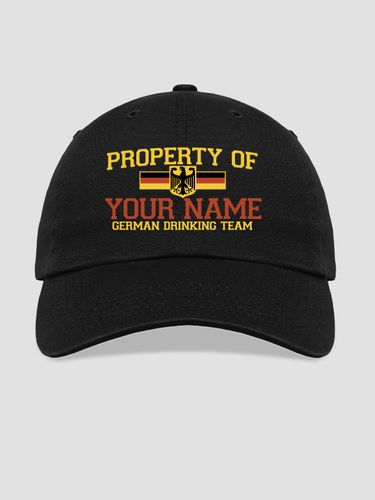 German Drinking Team : Embroidered Baseball Hats