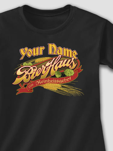 Bierhaus : Adult Ladies Fitted T-Shirt