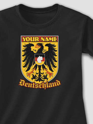 German Eagle : Adult Ladies Fitted T-Shirt