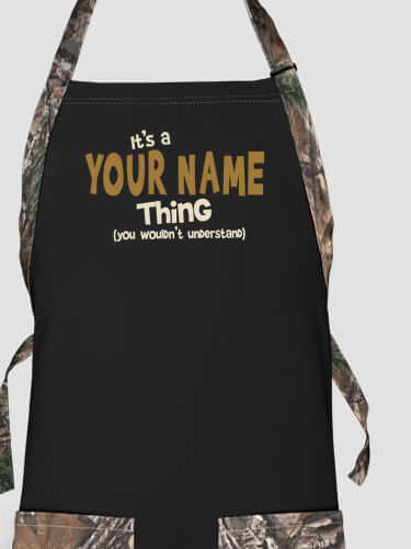 You Wouldn't Understand : Printed 2-Tone Aprons