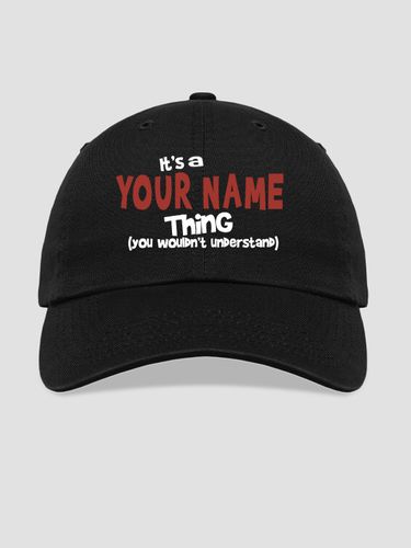 You Wouldn't Understand : Embroidered Baseball Hats