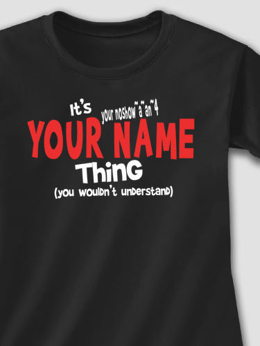 You Wouldn't Understand : Adult Ladies Fitted T-Shirt