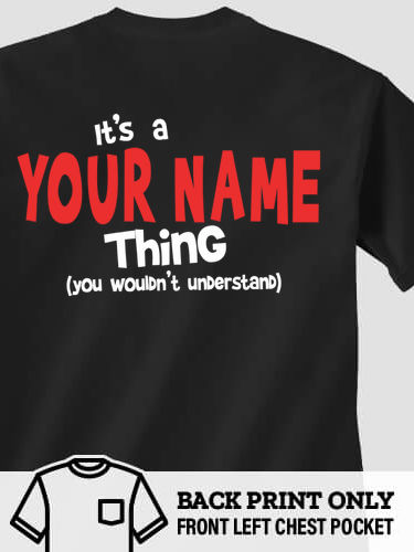 You Wouldn't Understand : Printed Pocket T-Shirts