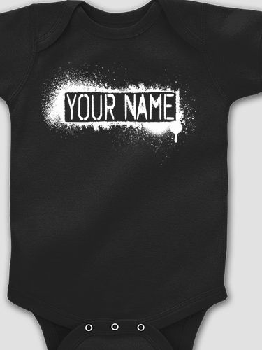 Spray Bomb : Printed Baby Bodysuits